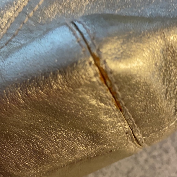 Vintage Cache gold shoulder bag fully lined - Picture 16 of 16